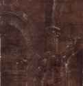 Уста Истины. 1512 - 222 x 155 см. Перо черным тоном, подсветка белым, на грунтованной ржаво-коричневым тоном бумаге. Берлин. Гравюрный кабинет. Германия.