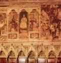 Сон короля Рамироса, Совет Рамироса, Битва при Клавийо. 1376-1379 - Фреска. Падуя. Сант Антонио.