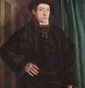 Портрет Кристофа Фуггера. 1541 - Portrait of Christoph Fugger. 154198 x 80 смДерево, маслоВозрождениеГерманияМюнхен. Старая Пинакотека