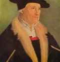 Портрет географа Себастьяна Мюнцера. 1545 * - Portrait geographer Sebastian Munzer. 1545 *Дерево, маслоВозрождениеГерманияБерлин. Картинная галерея