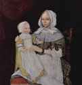 Портрет миссис Элизабет Фрик и её дочери Мэри. 1674 * - Portrait of Mrs. Elizabeth Freake and her daughter, Mary. 1674 *108 x 93,5 смХолст, маслоСШАУорчестер (штат Массачусетс). Художественный музей