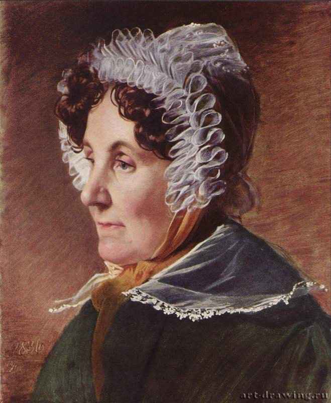 Мать художника. 1836 - The mother of the artist. 1836
47 x 39 смКартон, маслоБидермейерАвстрияВена. Галерея австрийского искусства в Бельведере