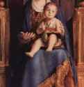 Мадона на троне, фрагмент, Pala di San Cassiano, Венеция. 1475-1476 - Madonna on the throne, fragment, Pala di San Cassiano, Venice. 1475-1476115 x 65 смДерево, маслоВозрождениеИталияВена. Художественно-исторический музей