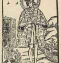 Святой Сигизмунд, король и мученик. 1750-1784 - 288 х 292 мм. Ксилография. Барселона. Каталонская библиотека. Испания.