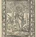 Дева Мария Ульмская. 1680 - 290 х 193 мм. Ксилография. Барселона. Каталонская библиотека. Испания.