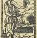 Страшный татарин. 17 век - 330 х 205 мм. Ксилография. Барселона. Каталонская библиотека. Испания.