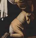 Мадонна с четками. Деталь - 1606-1607Холст, маслоБароккоИталияВена. Художественно-исторический музейВероятно, предназначалась для церкви Сан Доменико в Неаполе
