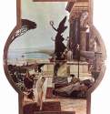 Театр в Таормине, 1886 - 1888 г. - Холст, масло; 750 x 400 см. Модерн. Австрия. Вена. Театр Бург. Венский сецессион.