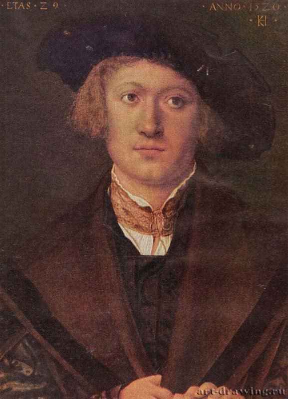 Портрет молодого человека - 1505-1510ДеревоВозрождениеГерманияБерлин. Картинная галерея