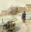 Ноябрь, 1882 г. - Акварель. Гётеборг. Художественный музей. Швеция.
