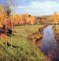 Золотая осень, 1895 г. - Холст, масло; 82 х 126 см. Государственная Третьяковская галерея. Москва. Россия.