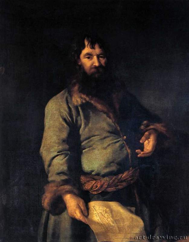Портрет Н. А. Сеземова, 1770 г. - Холст, масло; 131 х 106 см. Государственная Третьяковская галерея. Москва. Россия.