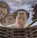 Цикл фресок в свадебном зале герцогского дворца в Мантуе. Купольная фреска. Фрагмент - 1473ФрескаВозрождениеИталияМантуя. Палаццо Дукале (Герцогский дворец)Заказчик - Лодовико Гонзага