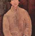 Портрет Хаима Сутина - 1916100 x 65 смХолст, маслоПарижская школаФранцияПариж. Частное собрание