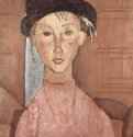 Девушка в шляпе - 191865 x 45 смХолст, маслоПарижская школаФранцияПариж. Частное собрание