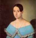 Женский портрет. 1830-1840 - 63 x 49 см. Холст, масло. Россия. Галич. Галичский районный краеведческий музей.