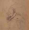 Мадонна Бриджуотера. 1506-1507 - 256 х 186 мм. Серебряный штифт и перо на грунтованной коричневатым тоном бумаге. Вена. Собрание графики Альбертина.