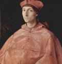 Портрет кардинала. 1510-1511 - 79 x 61 см. Дерево, масло. Возрождение. Италия. Мадрид. Прадо.
