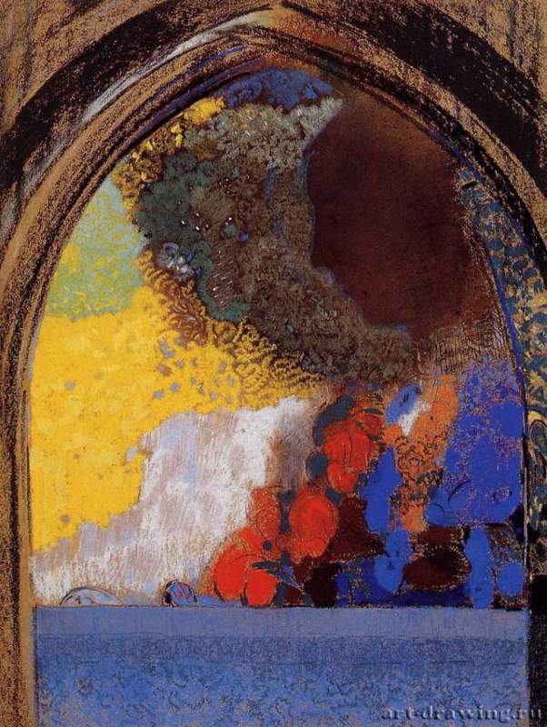 Окно, 1907 г. - Пастель. Кунстхаус. Цюрих. Франция.