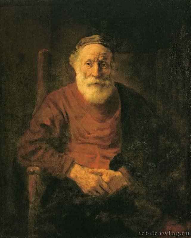 Старик в кресле. 1654 - 108 x 86 см. Холст, масло. Барокко. Нидерланды (Голландия). Санкт-Петербург. Государственный Эрмитаж.