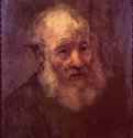 Голова старика. Вторая треть 17 века - 25 x 22 см. Дерево, масло. Барокко. Нидерланды (Голландия). Байонна. Музей Боннa.