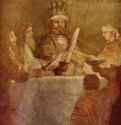 Заговор батавов. Фрагмент. 1661-1662 - Холст, масло. Барокко. Нидерланды (Голландия). Стокгольм. Национальный музей.