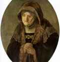 Портрет матери художника. 1639 - 79,5 x 61,7 см. Дерево, масло. Барокко. Нидерланды (Голландия). Вена. Художественно-исторический музей.