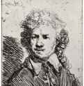 Автопортрет. 1629 - Офорт 178 x 156 мм Собрание Я. де Брёйна