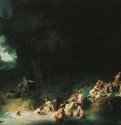 Диана, купающаяся со своими нимфами. 1635 - Холст, масло. 73 x 93. Музей Вассербург. Анхольт.