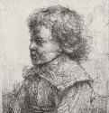 Портрет мальчика. 1641 - Офорт 95 x 68 мм Собрание Я. де Брёйна