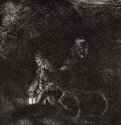 Бегство в Египет. 1651 - Офорт 126 x 110 мм Собрание Я. де Брёйна