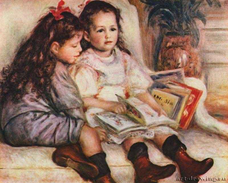 Портрет Жана и Женевьевы Кайботт. 1895 - 65 x 81 смХолст, маслоИмпрессионизмФранцияПариж. Частное собрание
