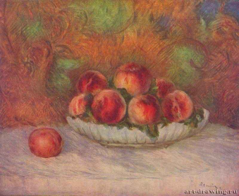 Натюрморт с фруктами. 1899 - Холст, маслоИмпрессионизмФранцияПариж. Частное собрание