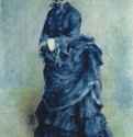 Парижанка (Дама в голубом) 1874 - 160 x 105,5 смХолст, маслоИмпрессионизмФранцияКардифф. Национальный музей Уэльса