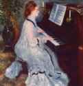 Женщина у клавира. 1875 - 93 x 73,5 смХолст, маслоИмпрессионизмФранцияЧикаго. Художественный институт