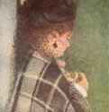 Дама с вуалью. 1880 - 61 x 51 смХолст, маслоИмпрессионизмФранцияПариж. Музей Орсэ