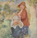 Дитя у груди (Материнство) 1886 - 74 x 54 смХолст, маслоИмпрессионизмФранцияСент-Питерсберг (штат Флорида). Музей изящных искусств