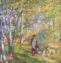Молодой человек в лесу Фонтенбло. 1886 - Холст, маслоИмпрессионизмФранцияСан-Паулу. Художественный музей