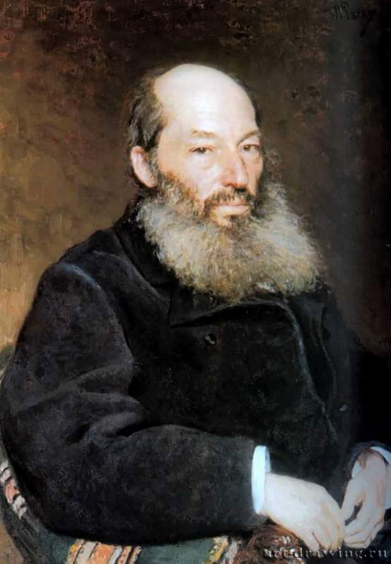Портрет Афанасия Фета (Шеншина). 1882 - РеализмРоссия
