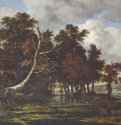 Пейзаж с дубовой рощей. Вторая треть 17 века - 114 x 141 смХолстБароккоНидерланды (Голландия)Берлин. Государственные музеи