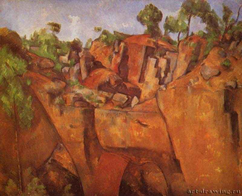 Каменоломня Бибемюс. 1898-1900 - 65 x 81 смХолст, маслоПостимпрессионизмФранцияЭссен. Музей Фолькванг