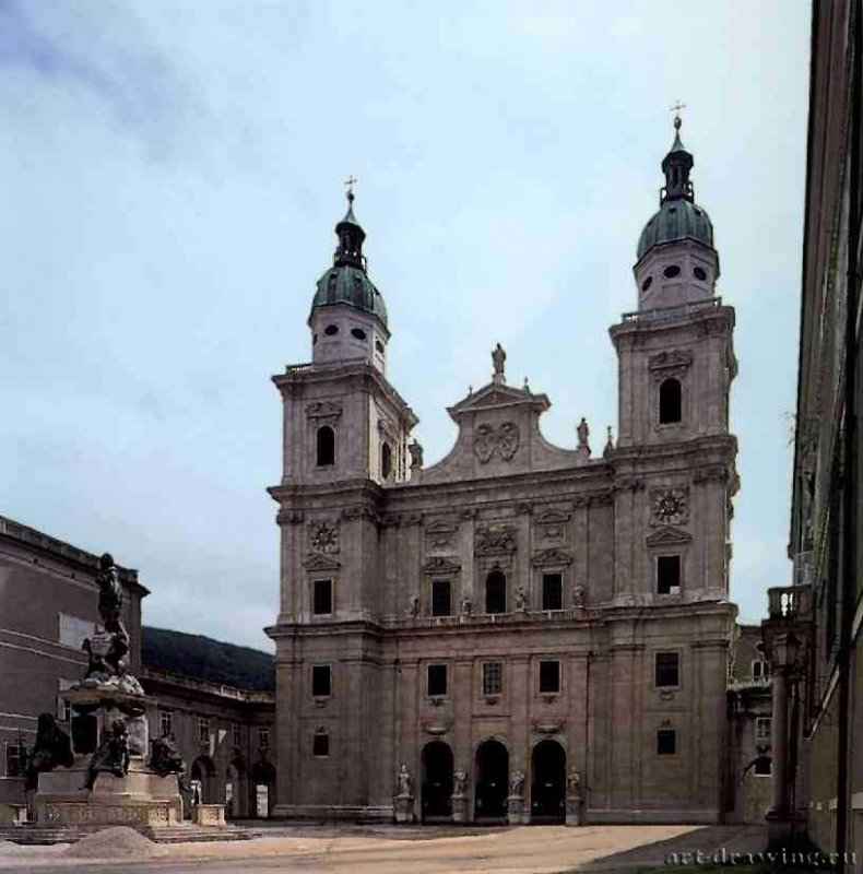 Кафедральный собор. Западный фасад, 1614-1628.