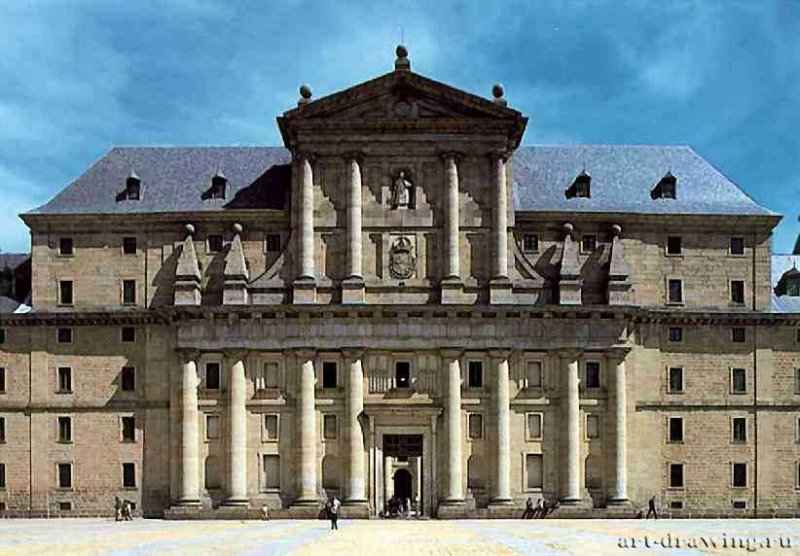 Монастырь и дворец Сан Лоренсо дель Эскориаль. Оформление входа, 1563-1584.