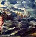 Христос на Тивериадском озере. 1560 - 117 x 168,5 см. Холст, масло. Возрождение, маньеризм. Италия. Вашингтон. Национальная картинная галерея. Венецианская школа.