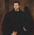 Портрет молодого человека ("Молодой англичанин").  1545 - 111 x 93 см. Холст, масло. Возрождение. Италия. Флоренция. Палаццо Питти.