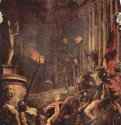 Мученичество св. Лаврентия. 1548-1559 - 500 x 280 см. Масло. Возрождение. Италия. Венеция. Церковь иезуитов. Заказчик - Лоренцо Массоло, для своей надгробной капеллы в церкви иезуитов в Венеции.