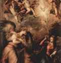 Благовещение. 1564 - 410 x 240 см. Холст, масло. Возрождение. Италия. Венеция. Церковь Сан Сальваторе.
