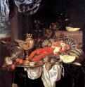 Большой натюрморт с лобстером. 1653 - Холст, масло 125,5 x 105,1 Старая Пинакотека Мюнхен