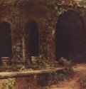 Грот в парке виллы д' Эсте близ Рима. 1828-1829 * - 31 x 40 смХолст, маслоРомантизмГерманияКоттбус. Дом-музей Блехена