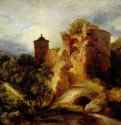 Взорванная башня Гейдельбергского замка. 1830 * - 80,5 x 92 смХолст, маслоРомантизмГерманияБремен. Кунстхалле